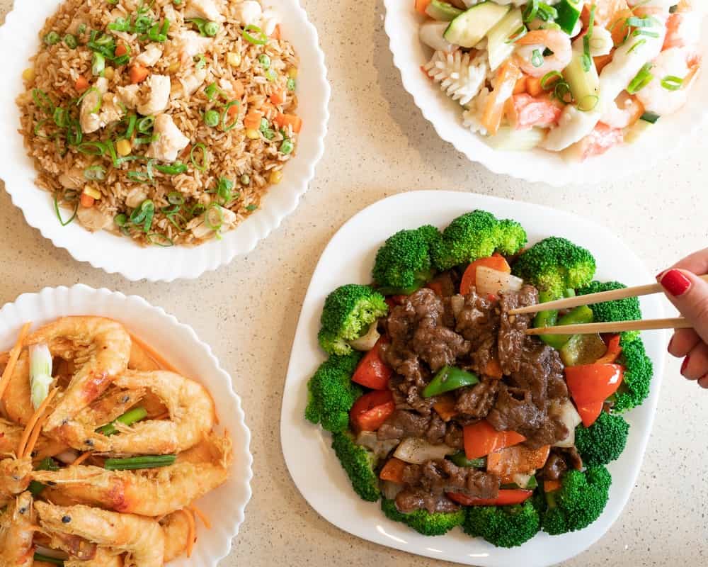 asian-cuisine-rice-shrimp-seafood-beef